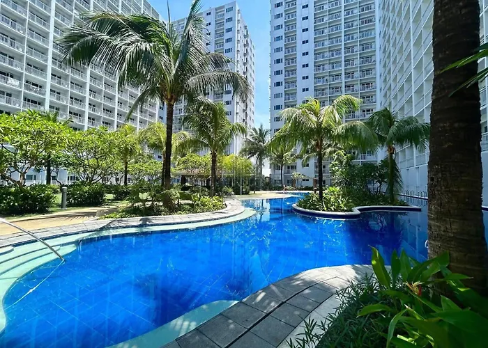 公寓式飯店 1br Romantic Guest At Shore Residences, Pasay Near Moa & Airport 4*
