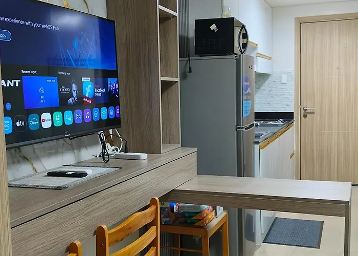 公寓式飯店 1br Romantic Guest At Shore Residences, Pasay Near Moa & Airport